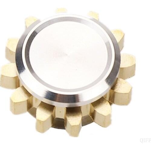 New MINI Gear Metal Alloy Spinner Fidget Toy Hand Spinner Finger EDC Focus Toys Stress Relief Gift