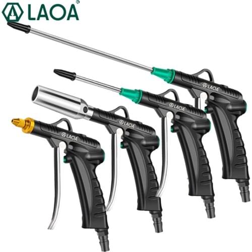 LAOA Blowing Dust Guns European quick joint Aluminium alloy Truck Dust Blowing Gun