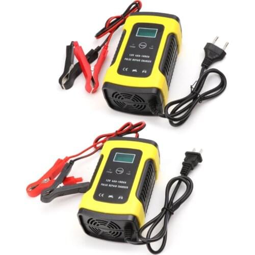 12V 6A LCD Repair Battery Charger Lead-Acid Power Storage Chargers For Car Motorcycle