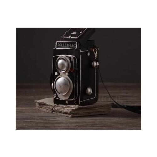 Retro Camera Model Cafe Bar Window Table Special Decoration Art Photo Props