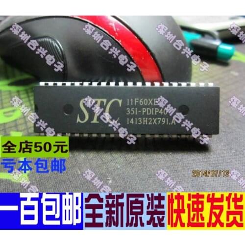 STC11F60XE - 35 I - PDIP4 DIP40 truly new original one in that good
