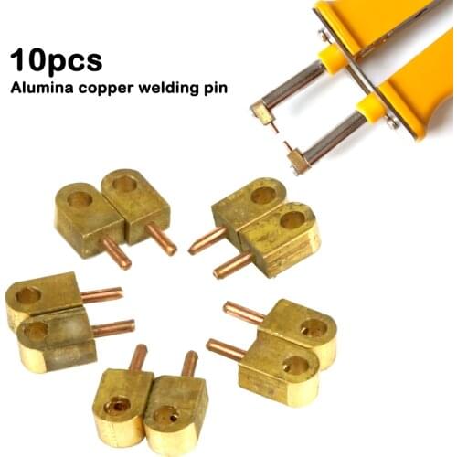 10pcs Spot Welding Pin Welding Fixed Copper Needles Suitable For HB-71B Spot Welder Pen Tips High Quality Replacement Repair Pin