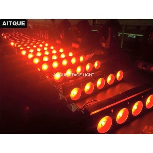 4pcs Stage lighting LED matrix for projectors 5x30w rgbw wash audience matrix led dj LED array for spotlights