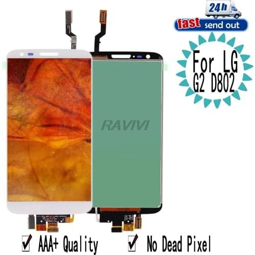 5.2" G2 LCD For LG G2 D802 LCD Display Touch Screen Digitizer Assembly Replacement For LG G2 D802