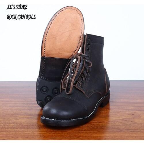 AVFLY Men's Motorcycle Boots