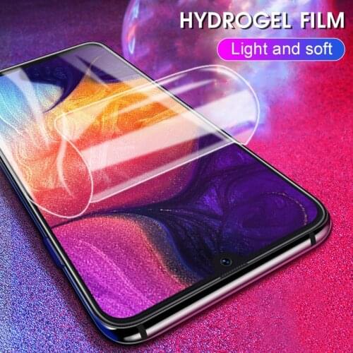 Hydrogel Film For Samsung Galaxy A50 A 50 Screen Protector For A70 A30 A20 A60 A10 A80 A90 A10 M20 M30 M40 Soft Film Not Glass