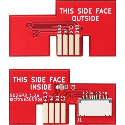 Micro SD Card TF Card Reader For NGC Game Cube / SD2SP2 / SDload / SDL Professional Repair Parts Replacement