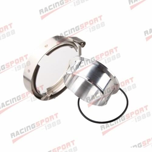 3.5" V-Band Flange & Clamp Set For Turbo GT42 R/RS Compressor Outlet/Discharge