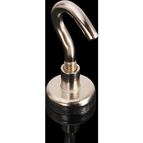 2015 Hot Sale Top Fashion Imanes Magnets 3 Pcs/lot _ N35 16x35mm Hook Pot Magnet Strong Neodymium Salvage Tool