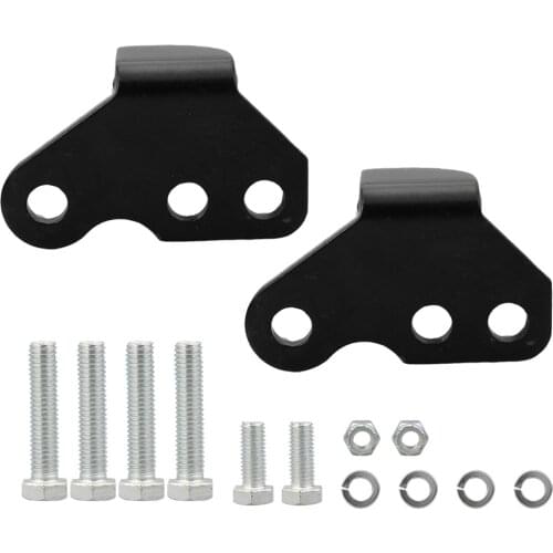 Motorcycle Adjustable 1" Rear Shock Lowering Kit for Harley Street Glide Road King 1993-2001