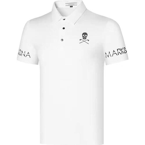 Golf apparel 2021MARK & LONA summer new mens golf T-shirt quick-drying breathable leisure sports short sleeve free shipping