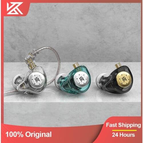 Novo kz edx pro dinamico no ouvido fone de ouvido alta fidelidade dj monitor fones de jogos com cancelamento ruido para zstx