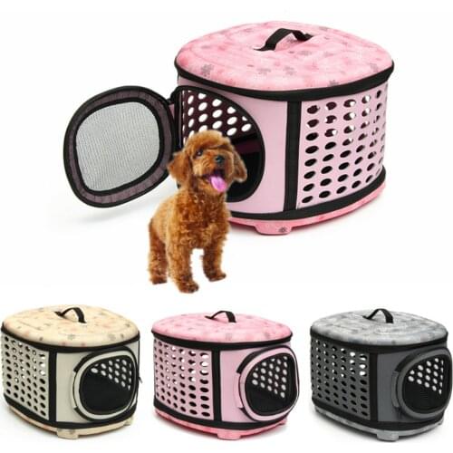 Small Pet Dog Cat Puppy Carrier Portable Cage Crate Transporter Bag