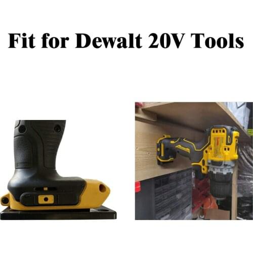 Plastic tool holder mounts for Dewalt 20V XR lithium tool
