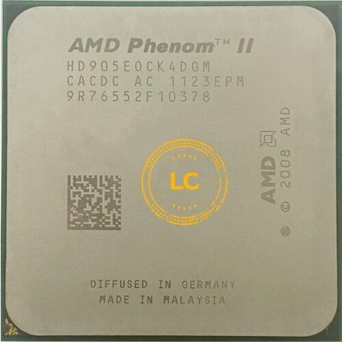 AMD Phenom II X4 905e 905 E 2.5 GHz quad-core CPU Processor HD905EOCK4DGM/HD905EOCK4DGI Socket AM3