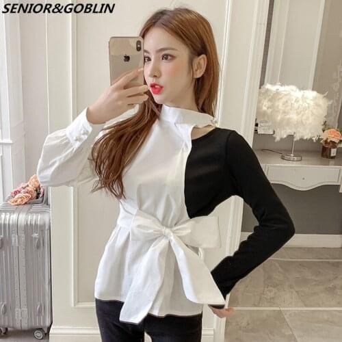 Женские офисные рубашки SENIOR&GOBLIN China At AliExpress