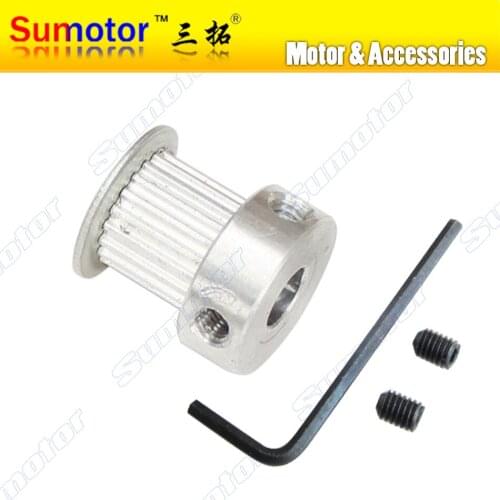 MXL20T Bore 5mm 6mm 6.35mm 20Teech Pitch 0.08" Motor Belt Pulleys Timing Pulleys wheel for 3D printer CNC parts engine machine