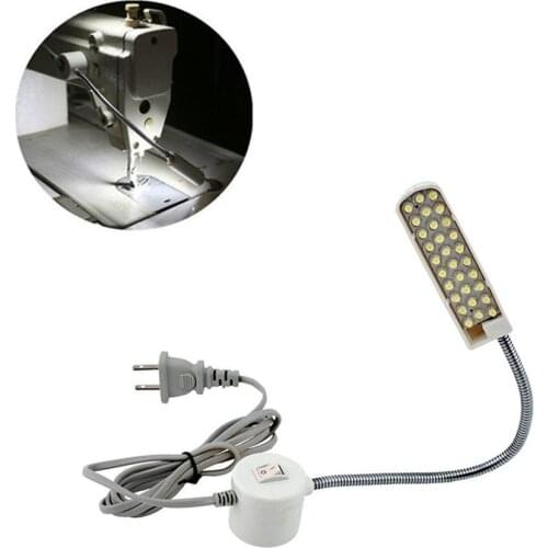 Super Bright 30 Lamp Beads Sewing Clothing Machine Light Home Industrial Working Lighting Magnetic Flexible Sewing Light EU/US
