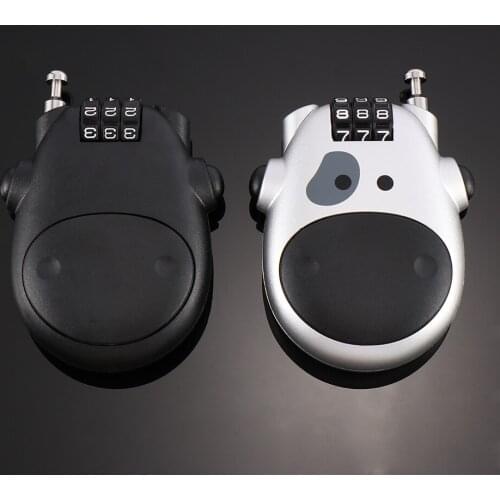 Telescopic Rope Combination Locks Luggage Password Padlock Travel Bag Bicycle Cable Safety Security Cable Digit Anti-theft Lock