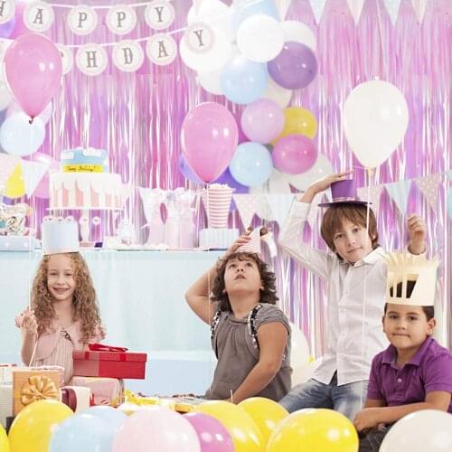 1*2m Wedding Birthday Party Backdrop Decorations Adult Kid Mariage Photo Background Curtain Home Anniversaries Accessories Decor