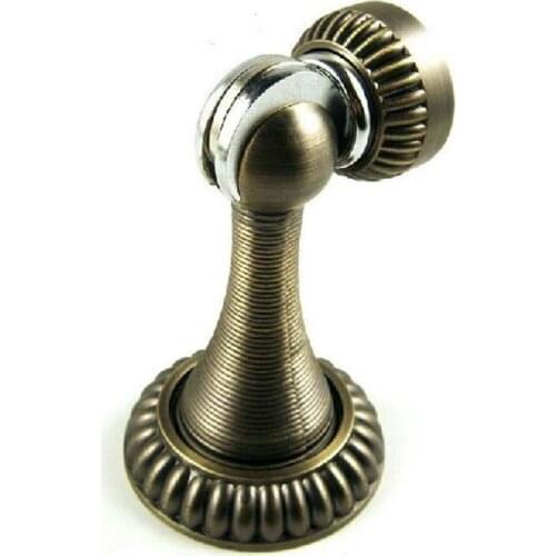 1 pc 2016 new Fashion Europe style zinc alloy door stopper classical bronze door stops strong magnetism
