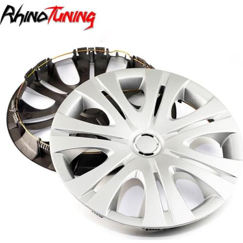 1pc 385mm Wheel Center Cap Hub Sliver Dust-proof Hood Cover with Circle For Auto Styling Car Rims