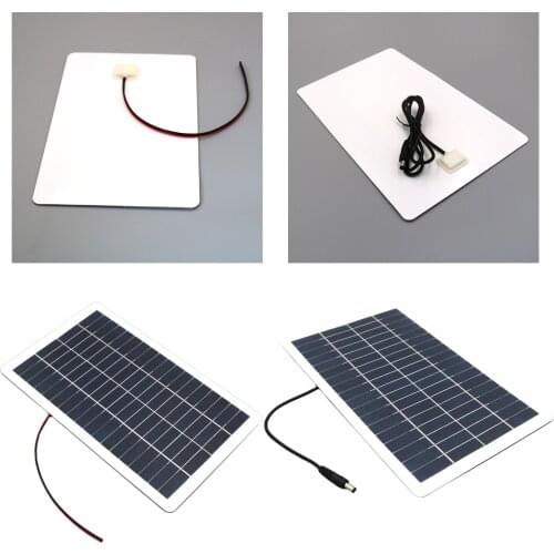 7.5W 18V Solar Panel Battery Charger Portable Outdoor Solar Module With USB Port For Mobile Phones