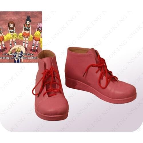 My Hero Academia boku no hero academia Cheerleader Boots Cosplay anime Shoes Custom made