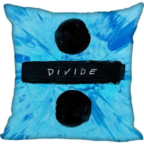 New Custom Ed Sheeran Square Pillowcases zipper Custom Pillow Case DIY Customize gift Zippered Square Throw Pillowcase 40x40cm