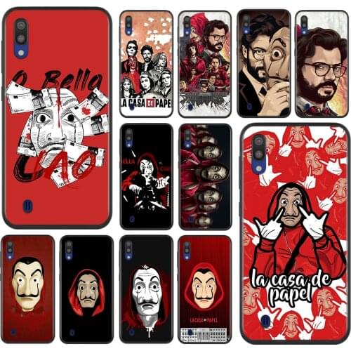 Spain TV Money Heist House For Samsung Galaxy A90 A80 A70 S A60 A50S A30 S A40 S A2 A20E A20 S A10S A10 E Soft Phone Case