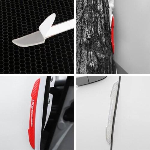 For 6 Pcs Universal Car Auto Door Edge Protection Guard Strip Scratch Collosion Protector Door Crash Bar For BMW For Toyota