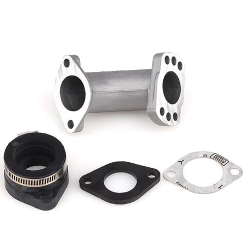 Carburettor Rubber Main Folding Adapter Inlet Air Intake Pipe Kit for Mikuni VM22 24 24 26 27 Moped Scooter Dirt Pit Bike