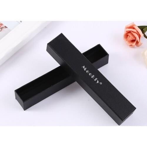 Luxury Custom Logo Black Paper Jewelry Packaging Box for Bracelet,Pendant ---PX11674