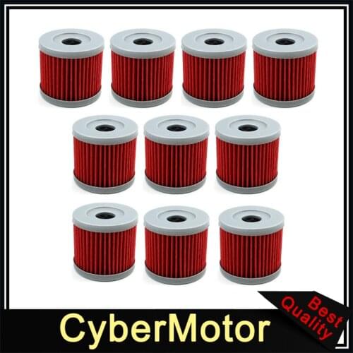 10x Oil Filter ATV Bike Pit Dirt CB250 150cc 200cc 250cc Lifan Zongshen Loncin Motocross Motorcycle