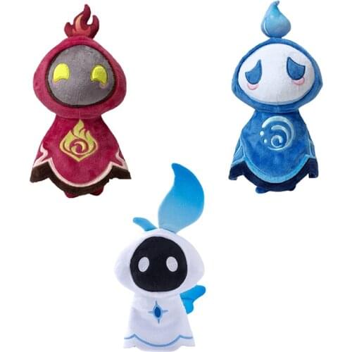 Cartoon Game Genshin Impact Abyss Mage Plush Toy Soft Venti Barbatos Plush Dolls Cosplay Anime Kawaii Toys Birthday Gift