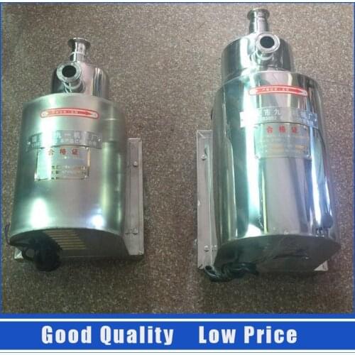 9.19 0.37kw Stainless Steel Booster Pump Food Grade Sanitary Pump For Wine/Milk/Drinks