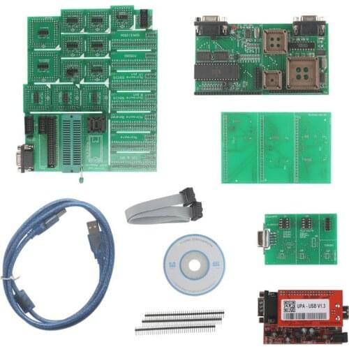 UPA Programmer V1.3 UPA USB V1.3.0.14 Full Version Full Set 25 Adapters Including TSM & NEC
