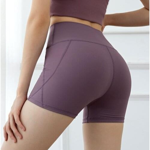 Sports Shorts Women Yoga Skin Black Color Tights Woman Leggings Gym Biker Yoga Shorts Fitness Cycling Women Workout Gym Shorts