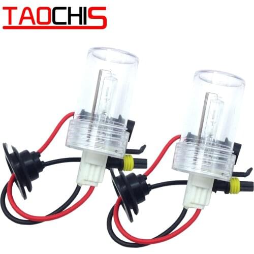 Taochis 2pcs 12V 100W H1 HID Xenon Lights Auto Car Head light Bulbs 4300k 5000K 6000K 8000K 10000k Fog lamp