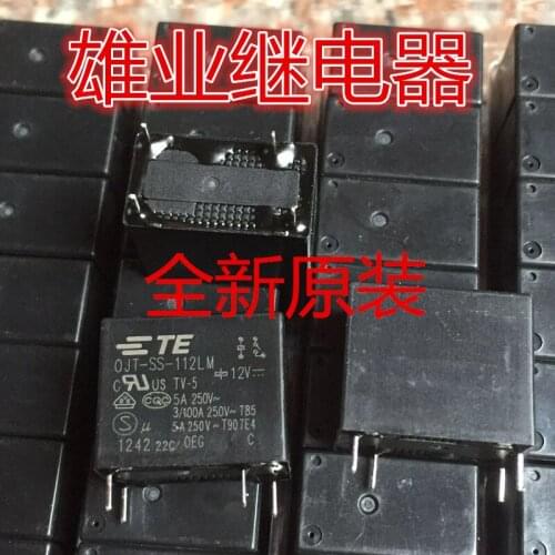 TE OEG OJT-SS-112LM-12V 5A power Relay 4PIN
