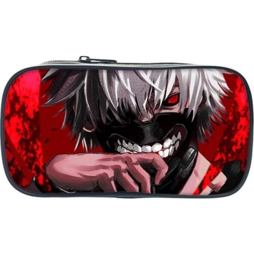 Tokyo Ghoul pencilcase students Bags new cute high quality pencilcase Children Boys Girls Daily pencilcase