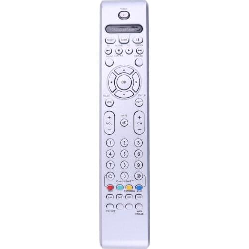 White Smart TV Remote Control Replacement for Philips TV/DVD/AUX /VCR RC4350/01B RC4401Universal Television Remote Controller
