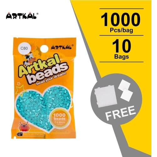 10 Bags Artkal Fuse Beads Mini C-2.6mm Kids Toys Jewerly making intellectual game