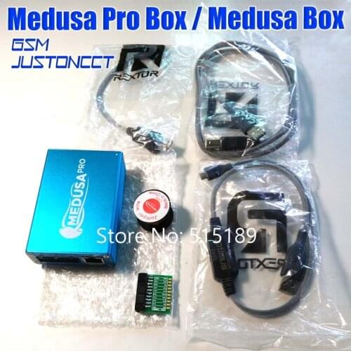 100% ORIGINAL Medusa PRO Box Medusa Box + JTAG Clip MMC For LG For Samsung For Huawei with Optimus cable