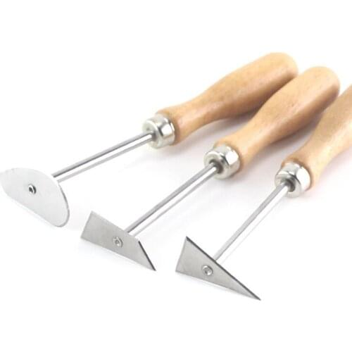 Molding Tool Ceramic Pottery Modelismo Sculpture Scraper Gypsum Repair Embryo Billet Knife Blade Polymer Clay Tools 3pcs