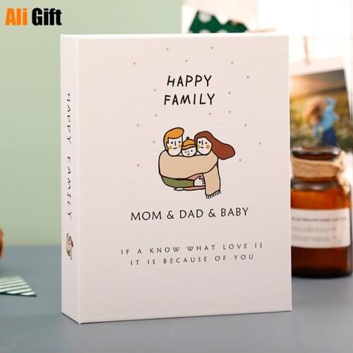 6 inch 100 Pockets Photo Album Picture Storage Scrapbooking Picture Case Cartoon animals Photo Album Frame Family 2021 NEW