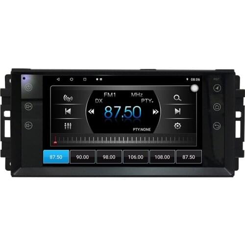 Bosstar Android Car Stereo radio headunit Player for Jeep Wrangler Chrysler universal with Gps 2gb ram 16gb rom