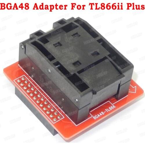 BGA48 BGA63Adapter Socket for Minipro Nand Flash TL866II Plus TL866CS TL866A USB Programme