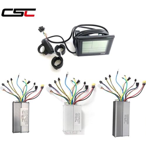 36V 48V 500W 1000W 1500W Electric Bike Brushless Dual Mode Controller With SW900 Display Panel Ebike Accessories