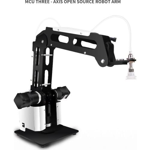 Small three-axis planetary reduction manipulator single-chip microcomputer open source secondary development teaching robot